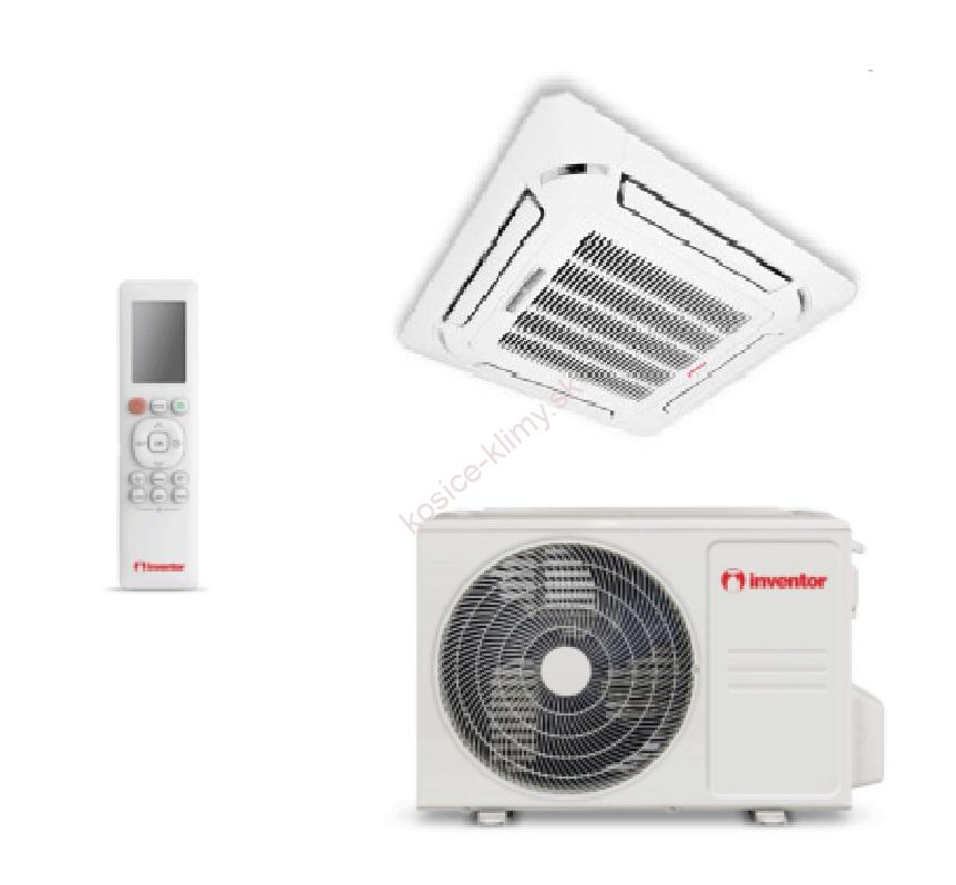 Set kazetovej klimatizačnej jednotky Inventor LCAC V7CRI-36WiFiR - 10,5kW