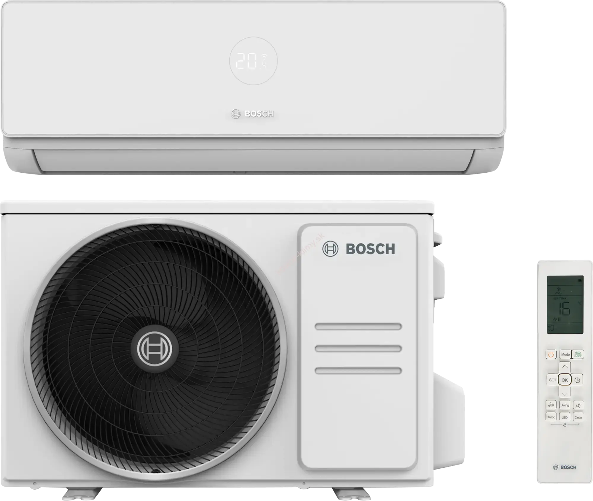 Set nástennej klimatizácie BOSCH Climate 4000i 5,2kW